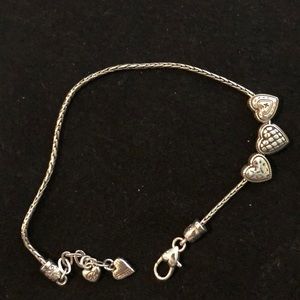 Brighton Bracelet with Heart Charms